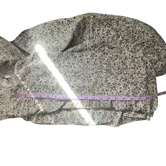 Carly Jean Babydoll Dress Womens Medium Floral Midi Dark Forest Fairy Boho Beach - Picture 12 of 15